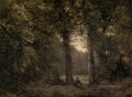 Andenken von Ville Davray plein air Romantik Jean Baptiste Camille Corot